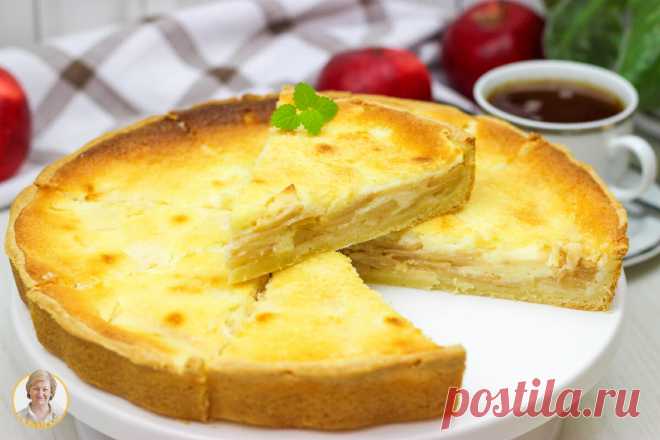 Нежнейший Цветаевский яблочный пирог! Просто, быстро и из доступных продуктов | Коршикова Любовь — Рецепты | Яндекс Дзен