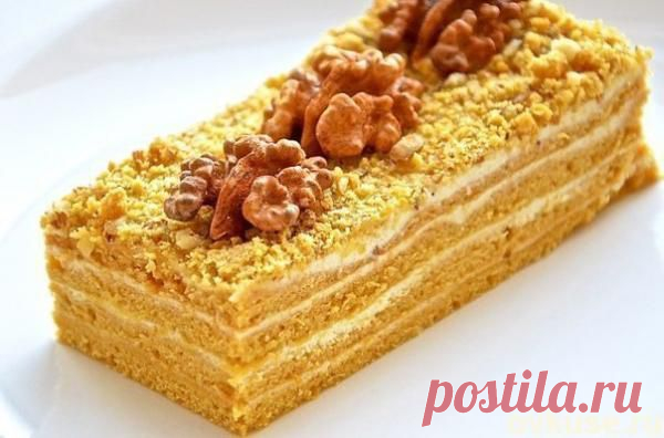 Медовый торт - Простые рецепты Овкусе.ру