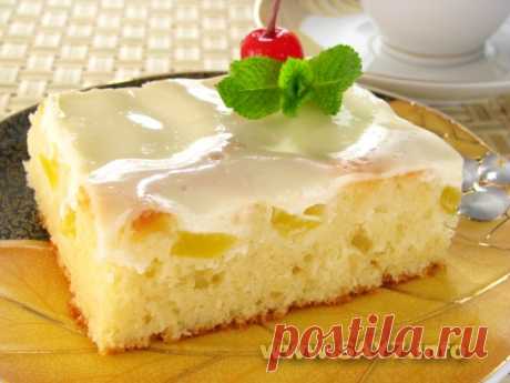 Персиковый пирог