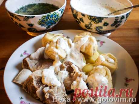 Даргинский (слоёный) хинкал