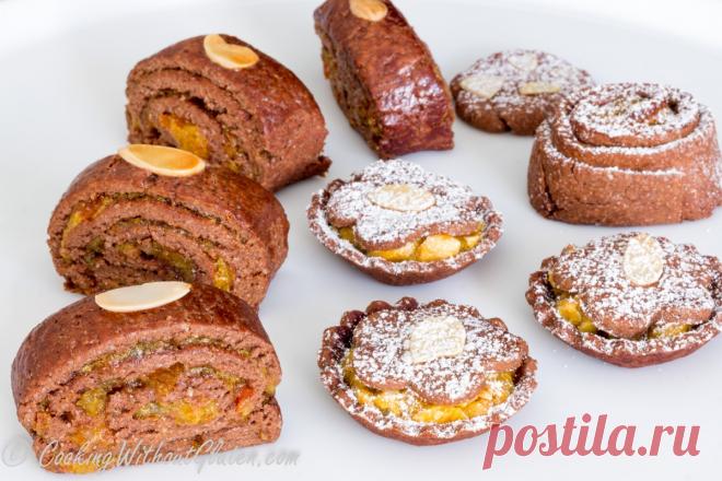 Гречневое Шоколадное Печенье с Апельсиновым Джемом Сочетание вкуса шоколада и апельсинов является классическим в приготовлении конфет и в разнообразной выпечке. Использование шоколада с апельсинами очень легко достигается  при выпечке печенья с нап…