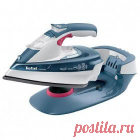 Купить Утюг Tefal FV9915 синий/белый в Пензе, цена / Интернет-магазин &quot;Vseinet.ru&quot;
Беспроводной утюг Tefal FV9915 - незаменимый бытовой прибор, благодаря которому одежда всегда будет опрятной и красивой. Его мощность составляет 2400 Вт. Данная модель обладает функцией разбрызгивания - удобно использовать при глажке тонкой ткани. Также полезной окажется функция парового удара для глажки пересушенных вещей или грубой ткани. Еще есть уникальная система горизонтальной парковки.