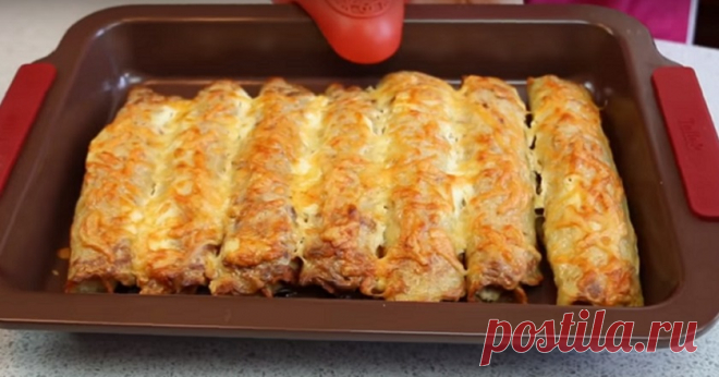 Картофельные рулетики с курицей. Как драники, только вкуснее! Уплетаю, не стесняясь.