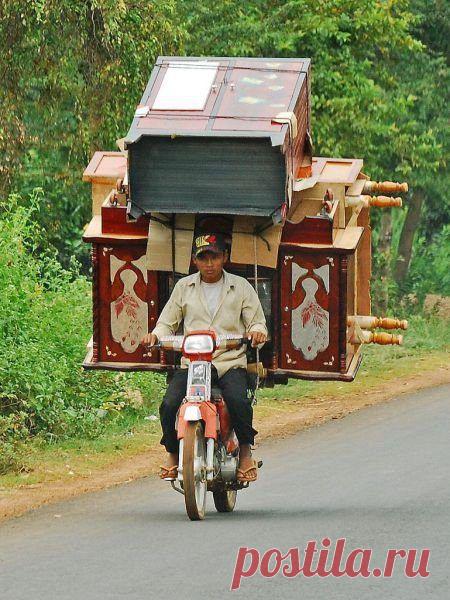 Своя ноша не тянет. Класс!