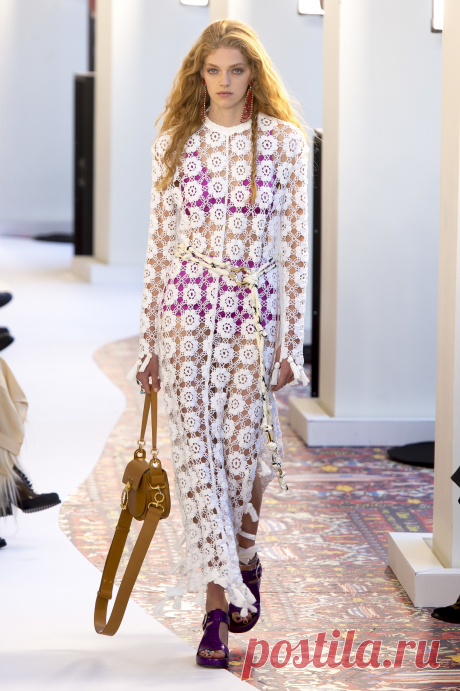 Chloé Spring 2019 Коллекция готовой одежды - Vogue