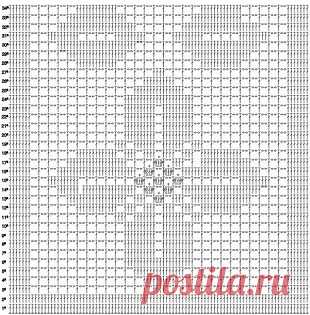 Филейные узоры крючком