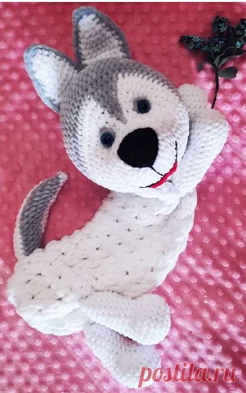 Схема вязания пижамницы хаски крючком с полным описанием