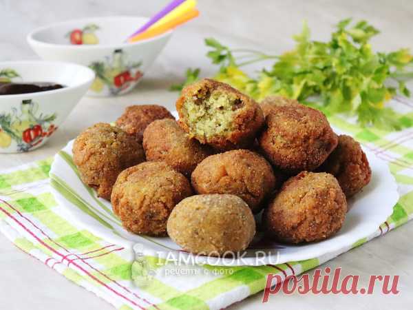 Фалафель из чечевицы — рецепт с фото Рецепт очень вкусных пряных шариков из измельчённой зеленой чечевицы. С хрустящей корочкой и нежной мякотью. Жарим во фритюре.