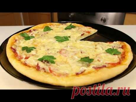 ВКУСНЕЙШАЯ ПИЦЦА Без Дрожжей и Расстойки Теста!!! Пальчики оближешь!