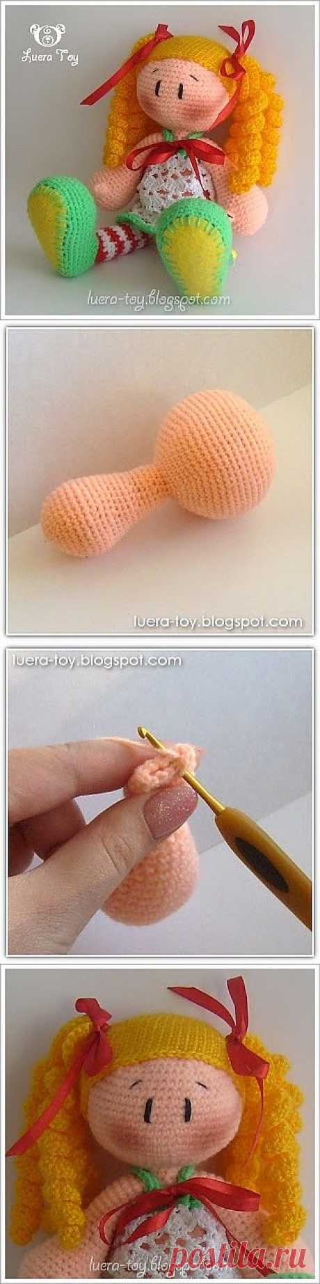 Шкафчик с игрушками &amp;#9825; Luera TOY: Куклёна в полосатых чулках