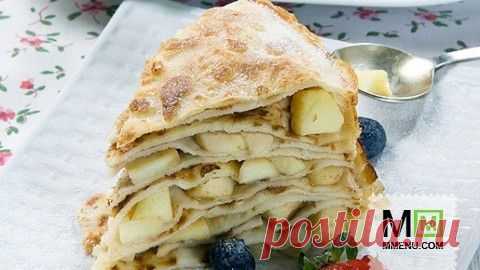 Блинчатый пирог (4) - кулинарный рецепт. Миллион Меню