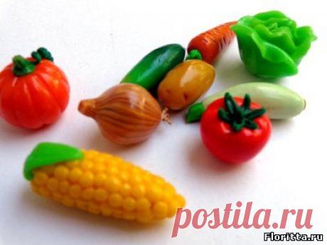 Миниатюрные овощи: лепка из полимерной глины - Флоритта