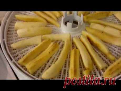 Вяленые бананы. Вялим в электросушилке