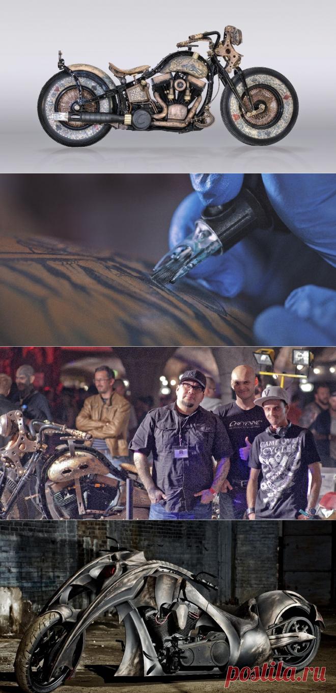 Game Over Cycles кастом-мастерская создает уникальные байки - UINCAR