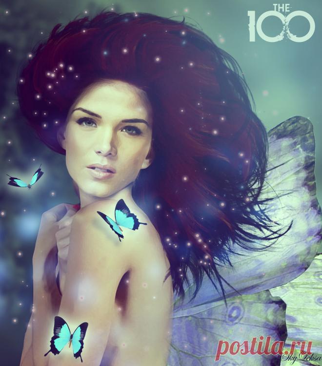#Фотошоп_SkyLeksa 
#the100 #OctaviaBlake #MarieAvgeropoulos
