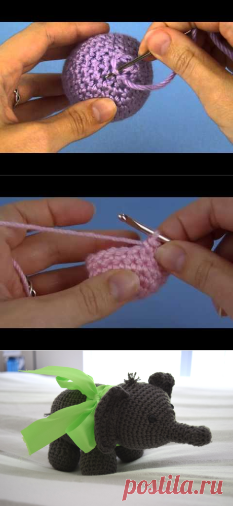 Neila Fitzgerald — NeilaDot's Blog | Beginner Crochet Pattern: Oliver the Elephant