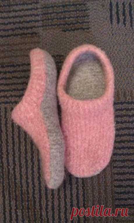 Felted Clogs made Easy! fast slippers..