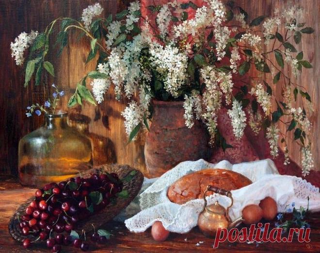 луг.околица.домишко.Василий Жданов.