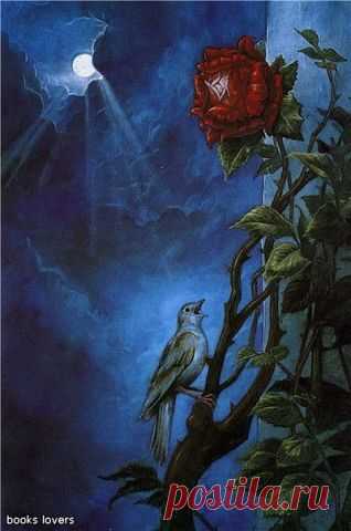 Люблю, — но реже говорю об этом,
Люблю нежней, — но не для многих глаз.
Торгует чувством тот, что перед светом
Всю душу выставляет напоказ.
Тебя встречал я песней, как приветом,
Когда любовь нова была для нас.
Так соловей гремит в полночный час
Весной, но флейту забывает летом.
Ночь не лишится прелести своей,
Когда его умолкнут излиянья.
Но музыка, звуча со всех ветвей,
Обычной став, теряет обаянье.
И я умолк подобно соловью:
Своё пропел и больше не пою. 

Уильям Шекспир