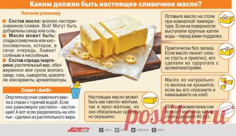 Сливочное масло как оно есть. «АиФ» проверил, что нам продают.