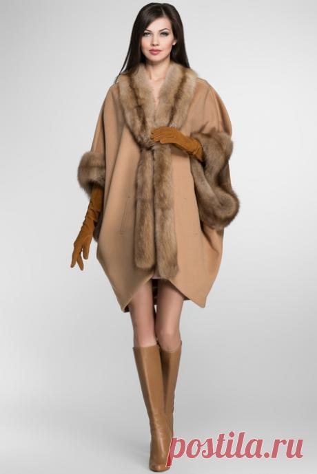 Пальто с отделкой из меха куницы Igor Gulyaev 142695 за 358000 руб. Интернет магазин брендовой одежды премиум-класса онлайн бутик - Topbrands.ru