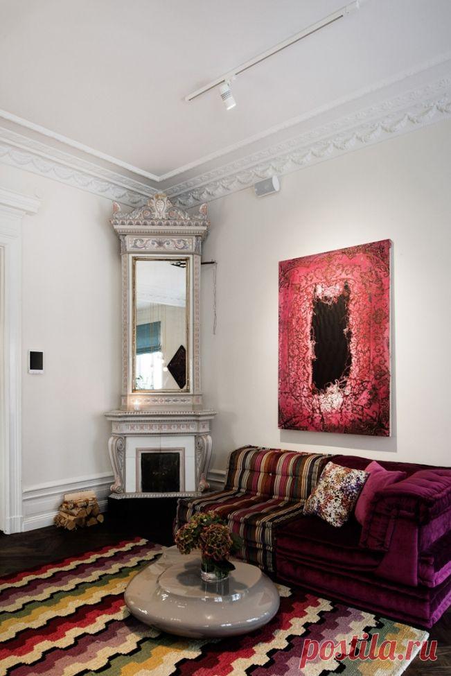 Шведские, голландские и русские израсцовые печи: от старинных дворцовых до современных - Дизайн интерьеров | Идеи вашего дома | Lodgers