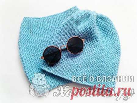 Шапка-бини и снуд спицами