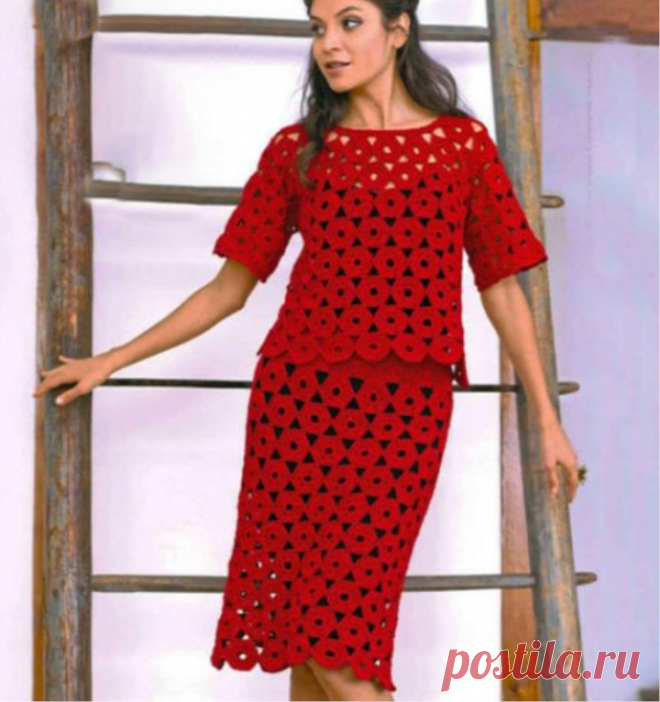 Crochet motif costume free pattern