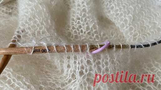 Как я поднимаю петли рукава из подреза и делаю убавки в рукаве | Мила Кудрявцева Все о вязании и  рукоделии | Дзен