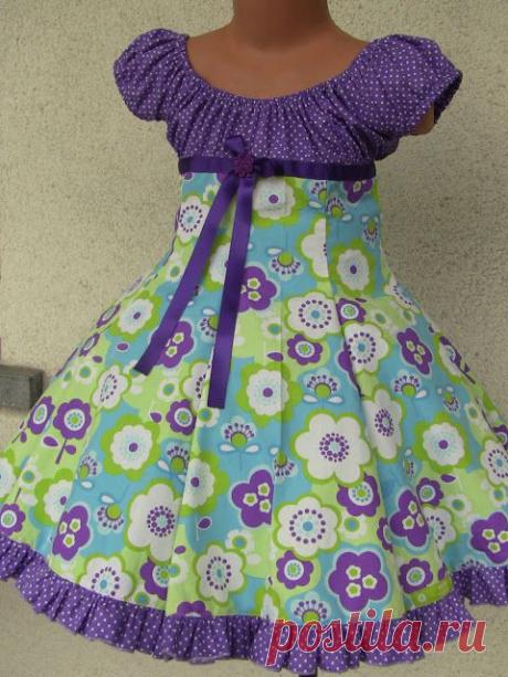 СОЛНЕЧНЫЙ БЛОГ (OKSI): Платье " ЭЛОДИЕ " , Kleid " ELODIE "