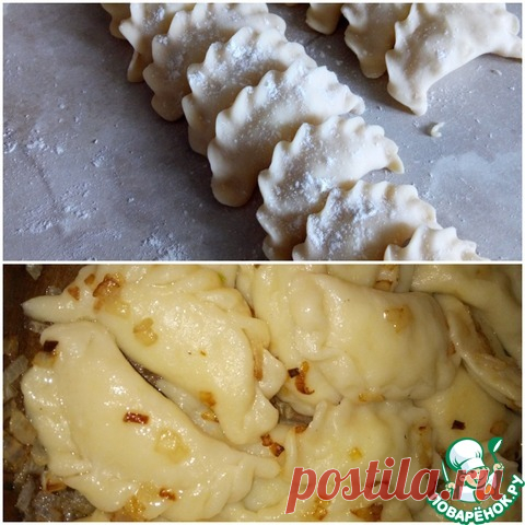 Заварное тесто для вареников и пельменей – кулинарный рецепт