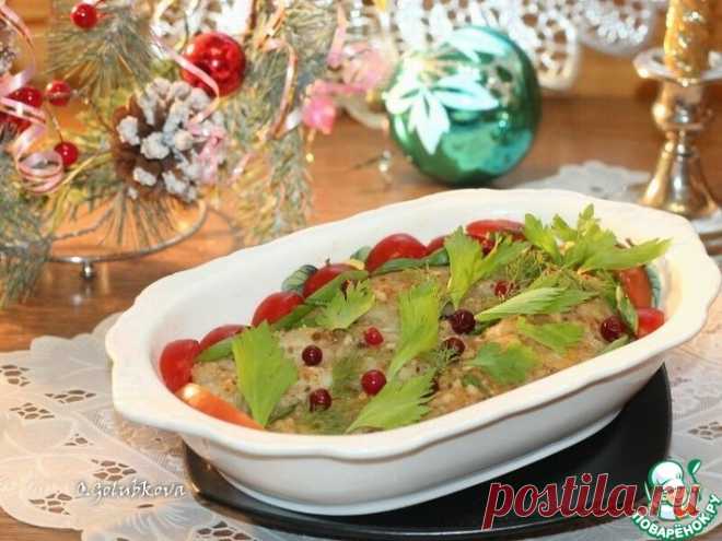 Рыба под ореховым соусом Кулинарный рецепт