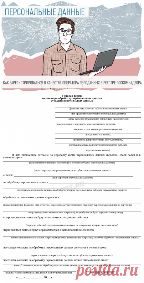Реестр операторов персональных данных Роскомнадзора в 2022 году