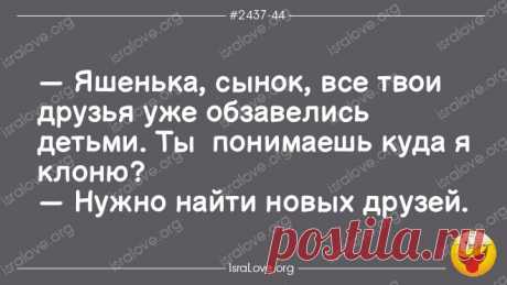 Свежие смешные еврейские анекдоты