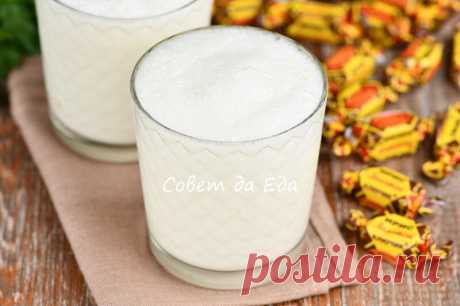 Молочный коктейль с карамельным вкусом: