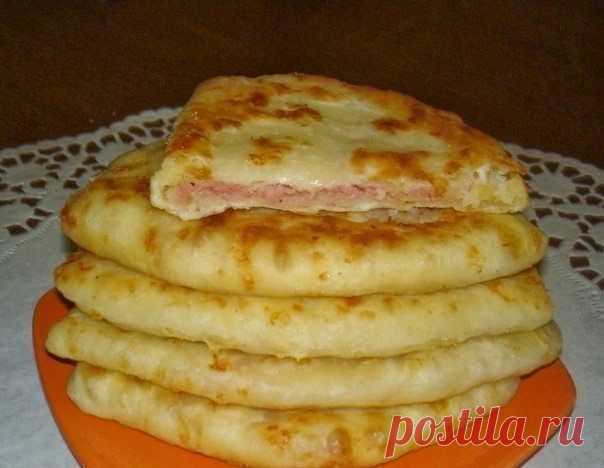 Моя копилка - Кухня: Сырные лепешки с ветчиной