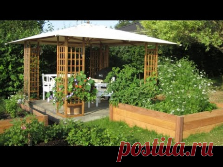 100 идей как сделать красивые грядки на даче