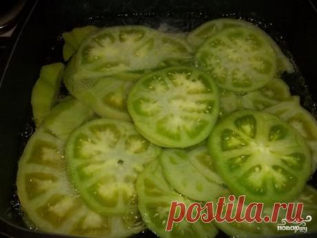 Салат из зеленых помидоров - пошаговый кулинарный рецепт на Повар.ру