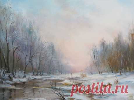 Март.Х.Масло.40х50см