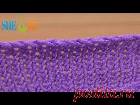 Урок 7 способ 5 из 12 Закрытие методом протягивания с провязыванием изнаночных - YouTube
