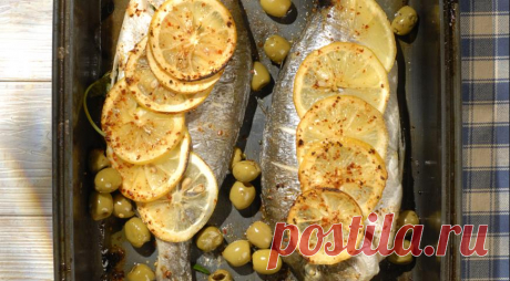 Дорада по-мароккански в духовке, пошаговый рецепт с фото