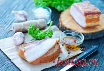 Как засолить сало в рассоле — Домашняя кулинария