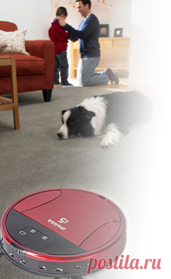 Panda - уборка за минуту! Роботы-пылесосы