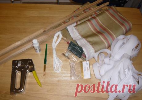 Римские шторы - как шить.