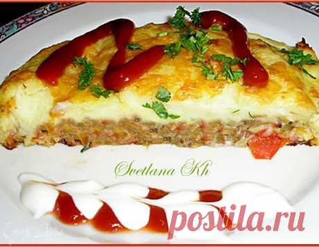 Картофельный рулет-запеканка | Официальный сайт кулинарных рецептов Юлии Высоцкой