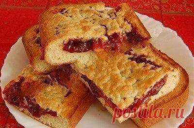 Вкуснейший пирог с вареньем Ингредиенты: 

яйца - 2 шт, 
мука - 2-3 стакана,  сливочное масло или маргарин - 200 г,  сахар - 1 стакан,  ванилин - на кончике ножа,  разрыхлитель - 1 ч. ложка  варенье или джем - 150-200...