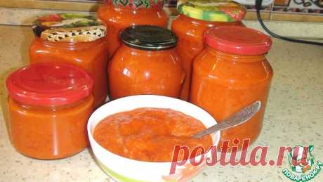 Айвар из перца и баклажан Кулинарный рецепт