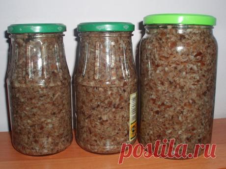 грибная икра