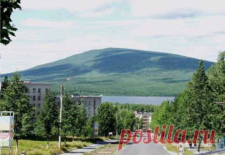 вид с города