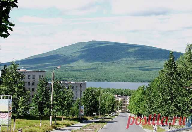 вид с города